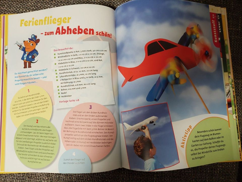 Das große Bastelbuch mit der Maus in Pfedelbach