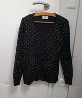 Strickjacke Cardigan schwarz Punkte Dots Gr. M Rockabilly Niedersachsen - Emden Vorschau