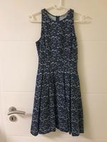 Festliches Kleid mit blauer Spitze und Taschen Brandenburg - Brieselang Vorschau