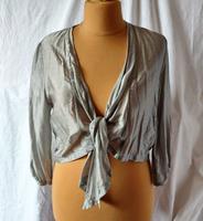 ° Ulla Popken° Elegantes   Bolero-Jäckchen ° Gr.42/44° Silber° Ne Rheinland-Pfalz - Zettingen Vorschau