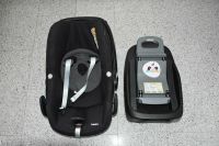 MAXI-COSI PEBBLE Babyschale black raven + Isofix-Base Family Fix Baden-Württemberg - Neckarsulm Vorschau