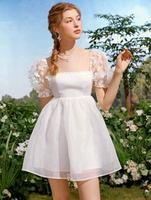 Weißes petite Kleid Hannover - Vahrenwald-List Vorschau