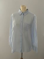 Bluse Luisa Cerano blau. XL. 42. rückenfrei. Spitze Sachsen-Anhalt - Magdeburg Vorschau