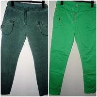 Liberty L grüne Jogg Pants Crash Stretch Hosen Jeans Hosen Bayern - Neumarkt i.d.OPf. Vorschau