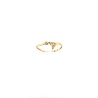 Ring Gold 585 / 14k Damenring mit Diamant Goldring Gr.55 Nr. 1717 Niedersachsen - Peine Vorschau