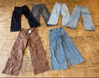 Mädchen 5x Wide Leg Jeans u 1x Cargohose H&M Größe 152-158 Nordrhein-Westfalen - Rösrath Vorschau