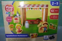 Holzspielzeug Marktstand Steckspiel Playtive Neuhausen-Nymphenburg - Neuhausen Vorschau