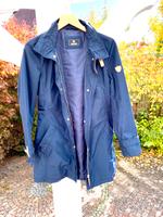 Basler Damen Kurzmantel Trenchcoat Übergangsjacke Gr. 36 blau Hessen - Münster Vorschau
