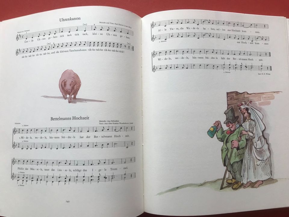 Das große Liederbuch mit Zeichnungen von Tomi Ungerer Diogenes in Lich