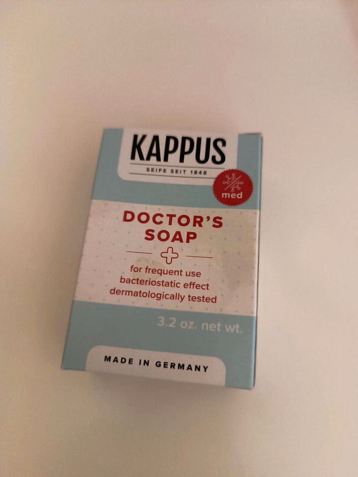 Seife Stück NEU Kappus Arzt-Seife 1x 100g schonende Hautpflege in Mainz