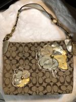 COACH Handtasche beige / Gold Saarland - Saarlouis Vorschau