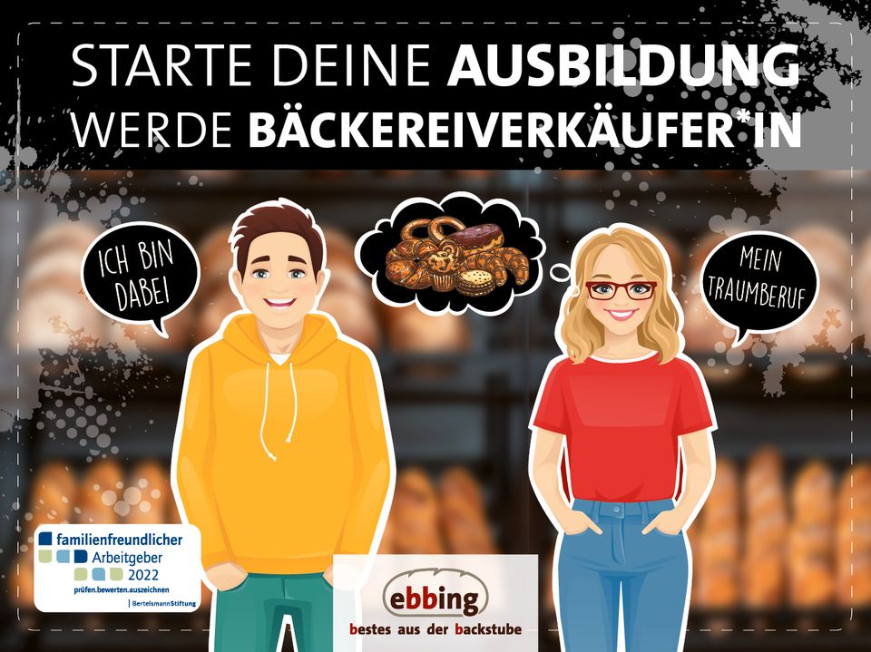 Ausbildung zur Bäckereifachverkäufer*in (m/w/d) - Coesfeld in Coesfeld