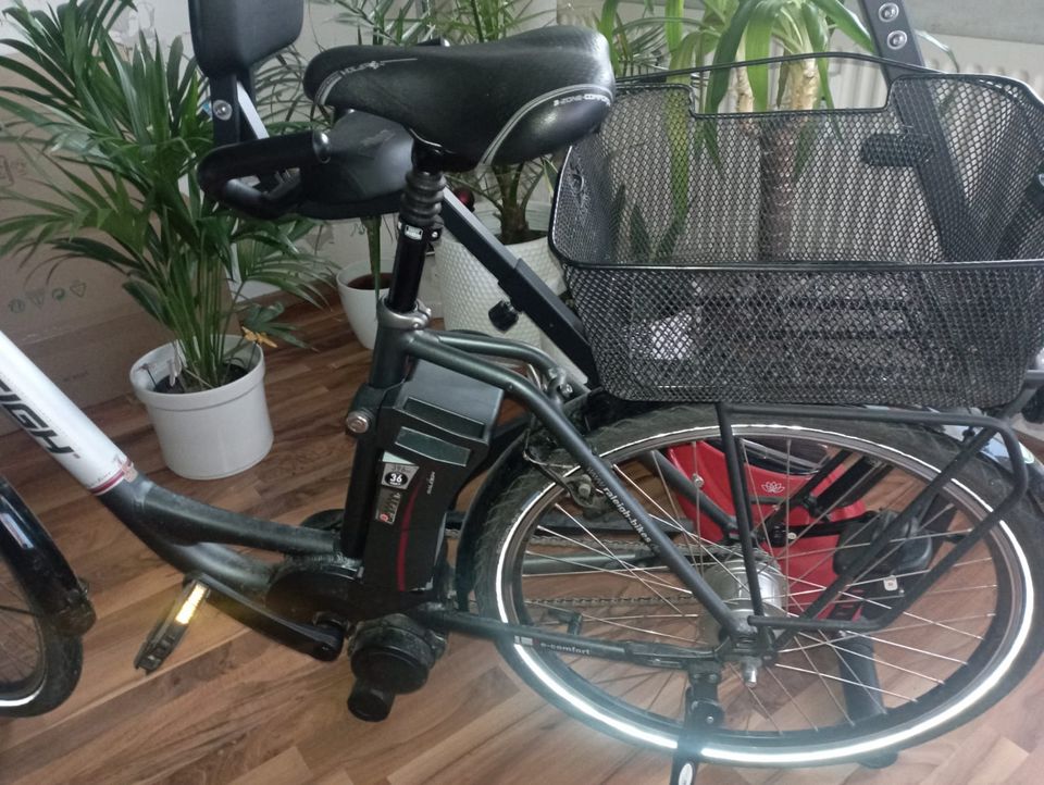 Neuwertiges RALEIGH E-Bike im Holländer Rad-Stil! in Hamburg