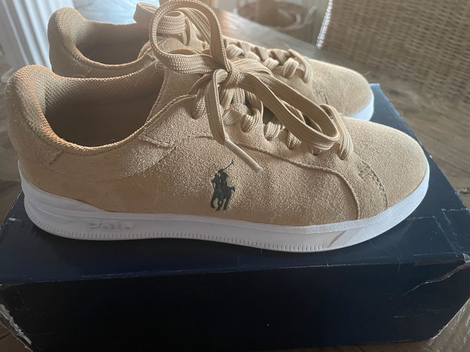 Top Polo Ralph Lauren Sneaker Gr 38 fast neu in Brackenheim