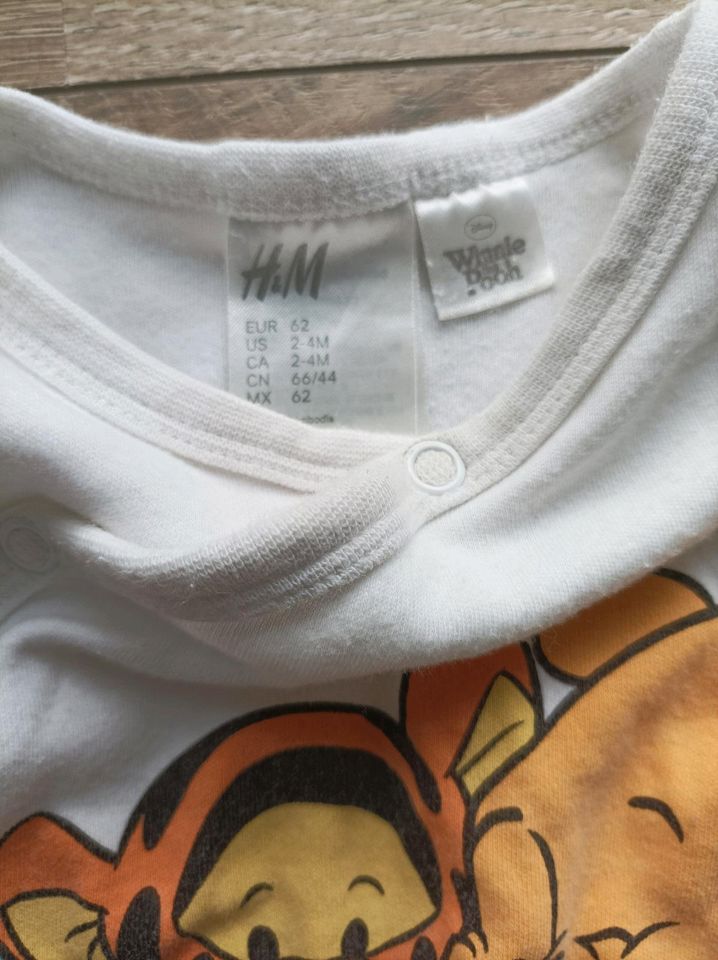 Schlafanzug Pyjama Winnie Pooh H&M in Großefehn