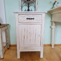 Nachtschrank nachttisch marmor kommode shabby vintage tisch Baden-Württemberg - Zaberfeld Vorschau