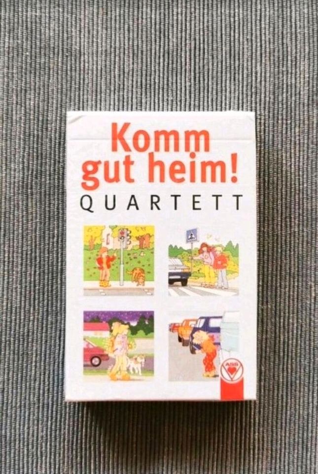 Kartenspiel Quartett Sicherheit "Komm gut heim!" OVP! in Wittorf