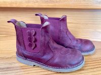 Pom Pom Leder-Chelsea Boots Stiefeletten Gr. 32 Bordeaux Hamburg Barmbek - Hamburg Barmbek-Süd  Vorschau