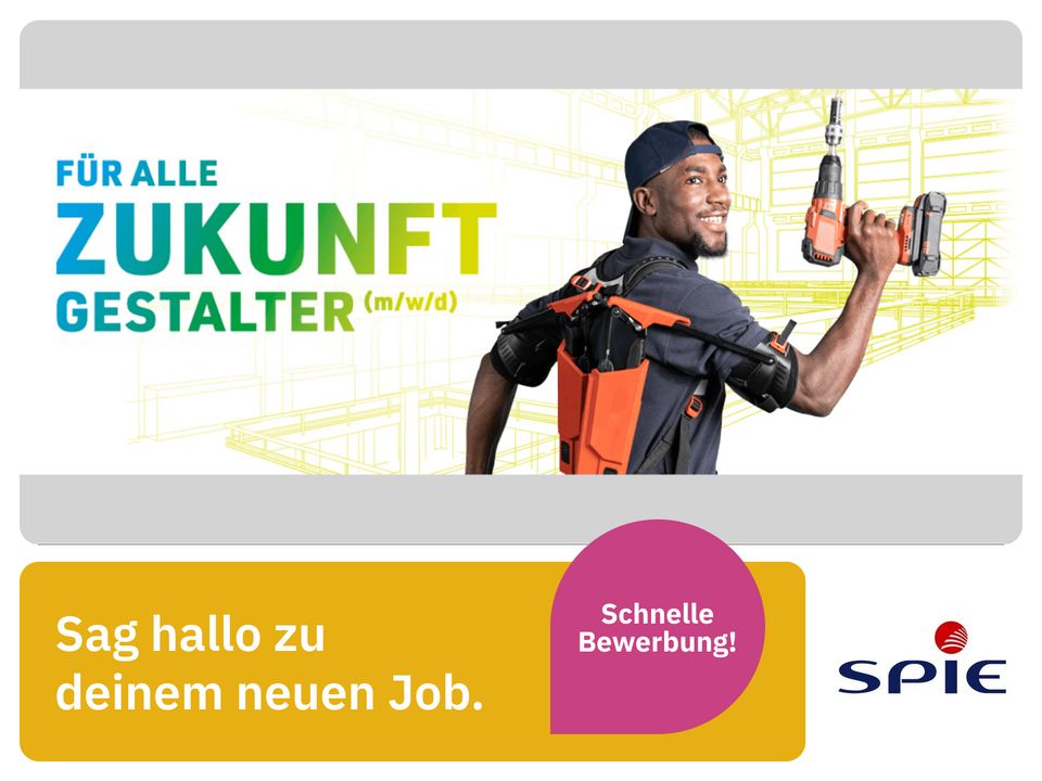 Monteur / Rohrleitungsbauer (m/w/d) (SPIE Deutschland & Zentraleuropa) Handwerker*in Bauarbeiter Gerüstbau Gerüstbauer in Alsfeld