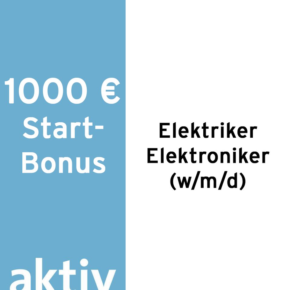 Elektrofachkraft (m/w/d) • Dortmund • ab 18,00€/Std. in Dortmund