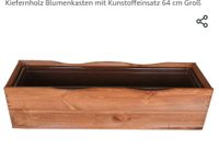 4Blumenkästen aus Holz mit Kunststoffeinsatz Brandenburg - Jüterbog Vorschau