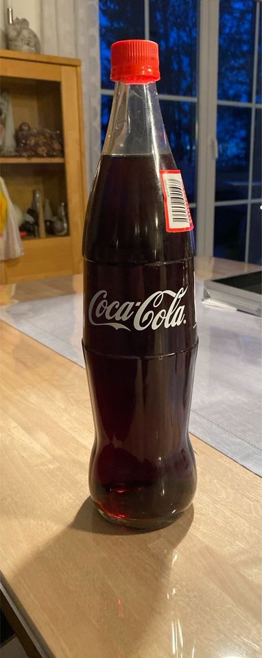 Coca-Cola Glasflasche 1 l aus Italien in Deggendorf