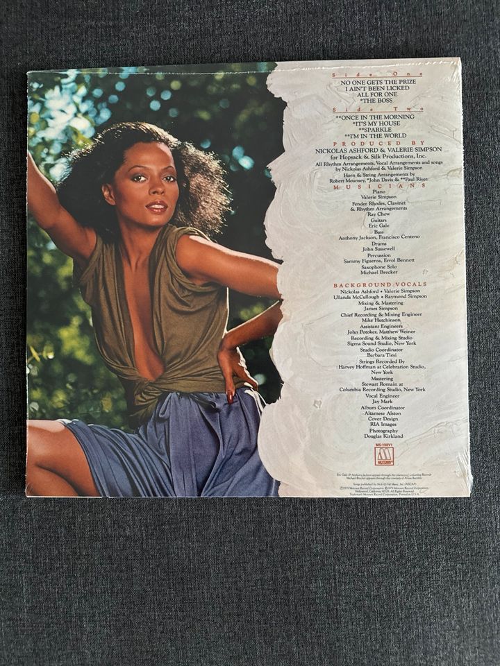 Diana Ross „The Boss“ (Limited Edition) Red Vinyl in Korntal-Münchingen