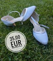 Brautschuhe von Rainbow in ivory mit Goldrand Kr. Dachau - Röhrmoos Vorschau