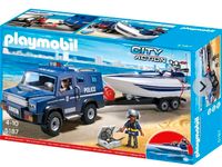 Playmobil Aktion City Polizei Auto und Boot Schleswig-Holstein - Dannewerk Vorschau