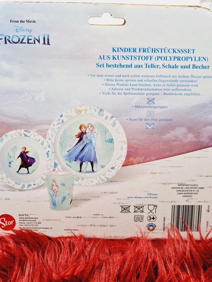 Frozen  & Minions Kindergeschirr,neu,3tlg. in Winkel (Eifel)