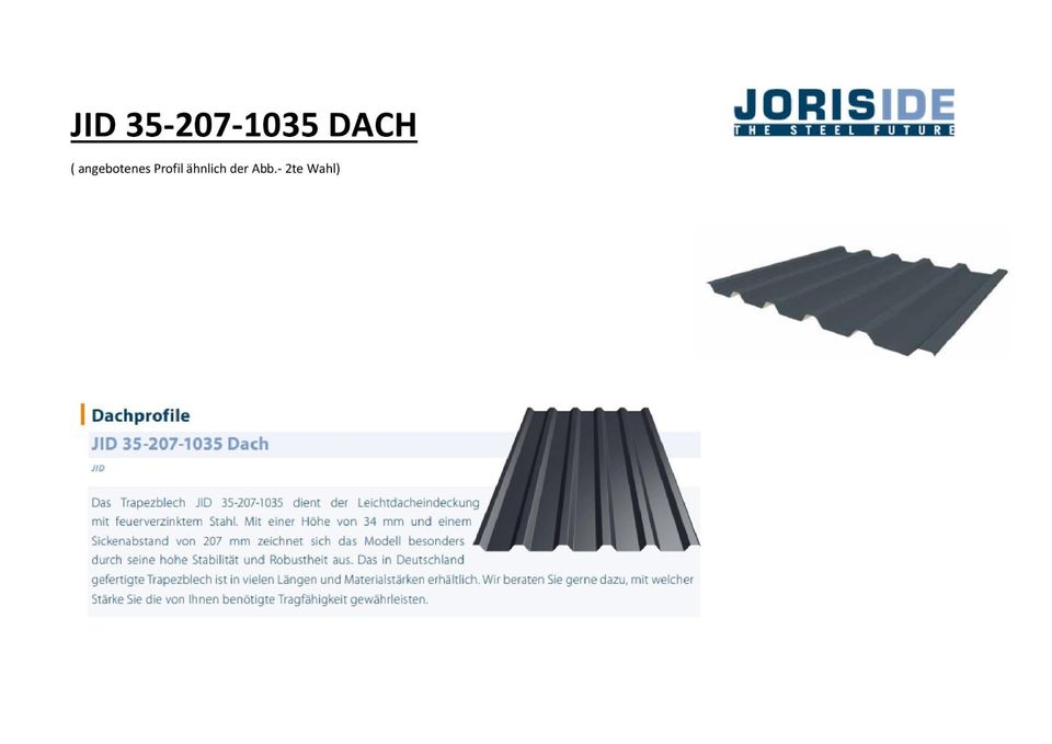 Aluminium Trapez Profile, 35-207, SONDERPOSTEN, Bleche in Hildesheim