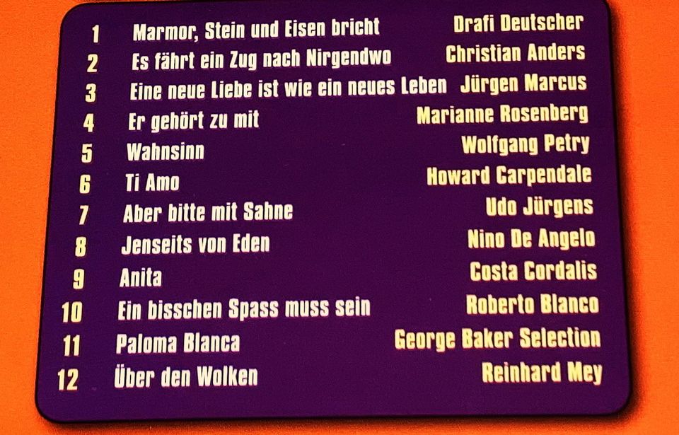 Karaoke DVD Schlager Party Udo Jürgens Petry Deutscher Ti Amo in Hamburg