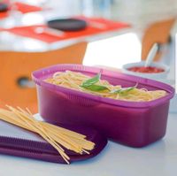 Pasta Meister❤Tupperware Nudelkocher, Mikrowelle❤neuwertig, lila Hessen - Dautphetal Vorschau