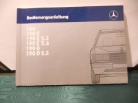 Mercedes 190, W201 Bedienungsanleitung 1987, 190-190D 2,5 Turbo Bayern - Hirschaid Vorschau