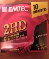 EMTEC 10 Disketten 2 HD, Neu OVP Computer Floppy  Versand möglich Bayern - Pöttmes Vorschau