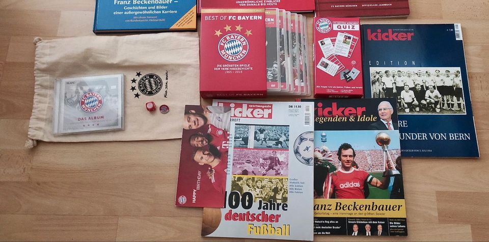 FC Bayern Fan Paket in Schwarzenberg (Erzgebirge)