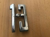 Typenschild Auto Marke Ford (?) Metall 1,3 Baden-Württemberg - Mannheim Vorschau