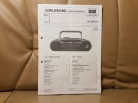 Grundig RR 3000 CD Service Manual  Englisch Deutsch Sachsen - Ostrau Vorschau