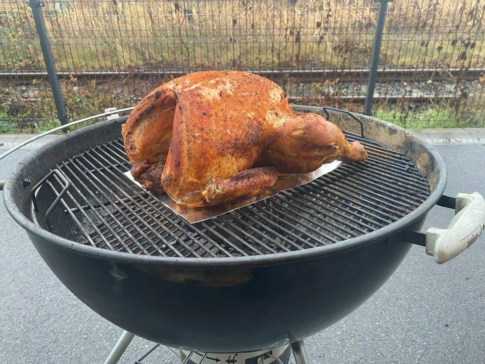 Knusprig gegrillter Truthahn, Party- Truthahn, Pute in Leipzig