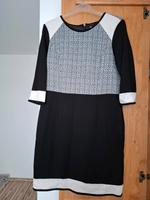 Kleid Heine Gr. 40 neu schwarz weiß grau Bayern - Fürstenfeldbruck Vorschau