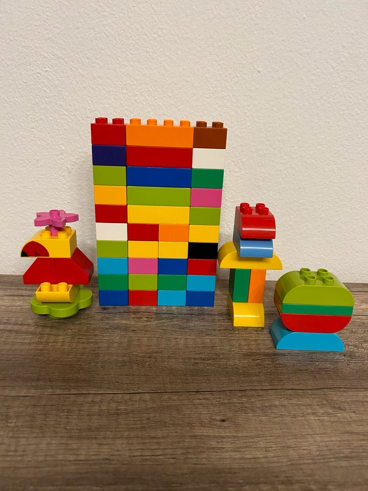 50 Lego Duplo Steine bunt 4er 8er flach Konvolut 4 Sets in Rahden