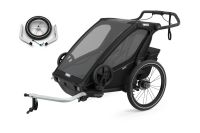 Thule Chariot Sport 2 Black Edition Kinderanhänger+Jogger #NEU Baden-Württemberg - Grafenau Vorschau