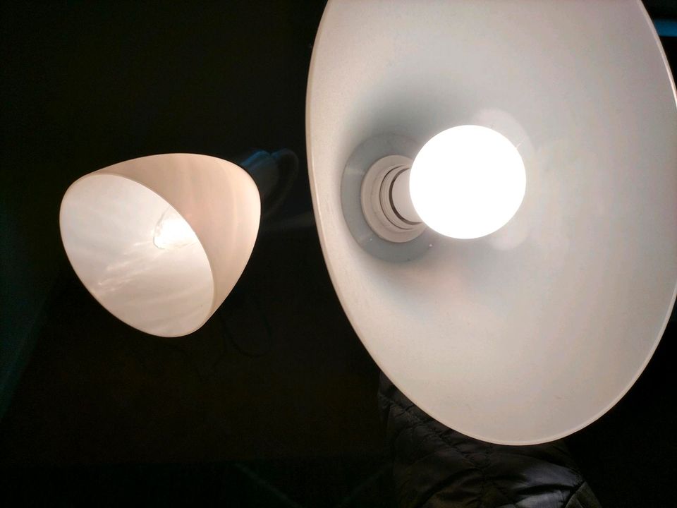 Stehlampe silberfarben in Dresden