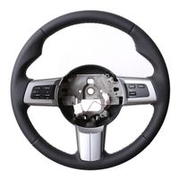 Mazda Lenkrad MX 5 Daumenauflagen Kombibezug Naht silber 57376 Hessen - Erlensee Vorschau