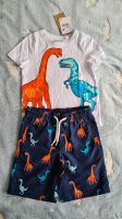 Neu❤️C&A Dinosaurier T-Shirt &Shorts Gr.116 Nordrhein-Westfalen - Detmold Vorschau
