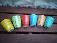 Vintage 6 Becher Rockabilly DDR Lichte Berlin - Tempelhof Vorschau