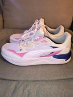 Puma Sneaker - Weiß/Rosa/Lila - US 12 / EUR 46 - 2 mal getragen Wiesbaden - Mainz-Kastel Vorschau