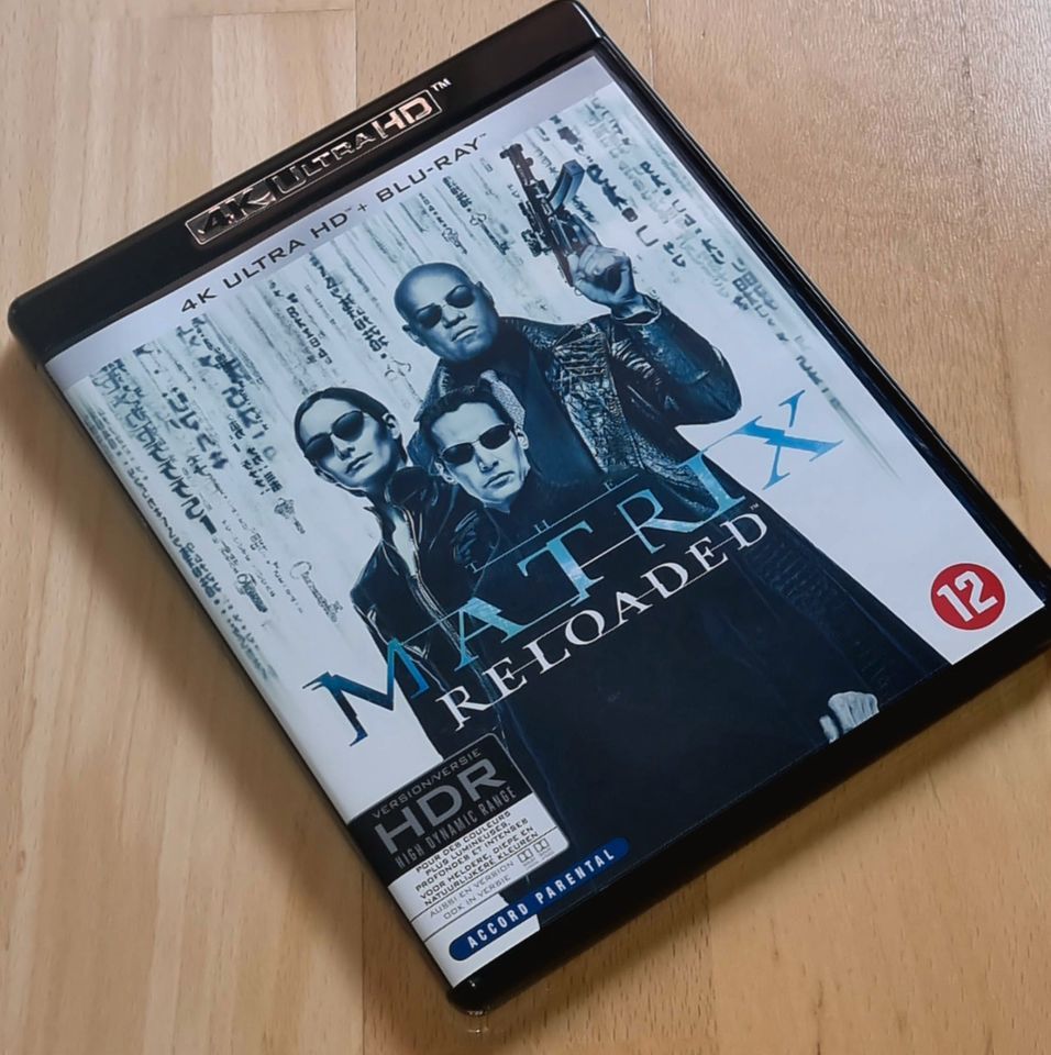 Matrix Reloaded 4K Ultra HD + Blu-Ray, Deutsch, 2 CD Set - NEU in Bad Homburg