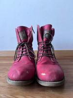 MUSTANG Boots | Stiefel Stiefeletten | rot | Gr. 40 Baden-Württemberg - Walzbachtal Vorschau