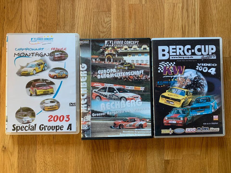 DVD Bergrennen Bergcup Gr.B Gr.A Audi S1 Delta S4 BMW M3 DTM STW in Hodenhagen